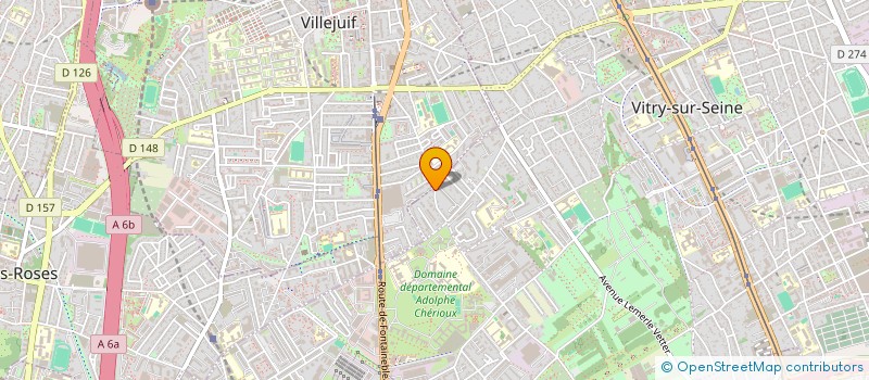 localisation de l'entreprise MONSIEUR MAKHLOUF NASRI  VITRY-SUR-SEINE