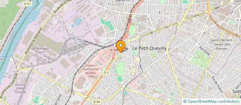 localisation de l'entreprise MONSIEUR MAKHLOUF RAHEM à PETIT QUEVILLY (LE)