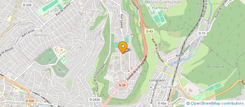 localisation de l'entreprise MONSIEUR MAKHLOUF SI AHMED  ROUEN