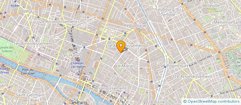 localisation de l'entreprise MONSIEUR MAKHLOUF TAPIERO à PARIS