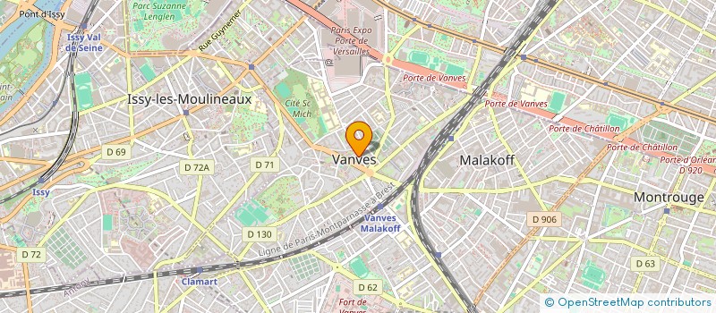 localisation de l'entreprise MONSIEUR MAKHLOUF ZITOUN  VANVES