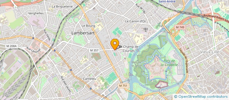 localisation de l'entreprise MONSIEUR MAKHOUDIA MBAYE à LAMBERSART