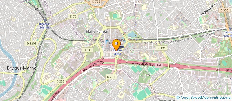 localisation de l'entreprise MONSIEUR MAKHTAR DIOUF  NOISY-LE-GRAND