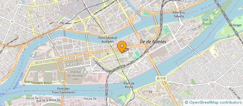 localisation de l'entreprise MONSIEUR MAKHTAR FALL  NANTES