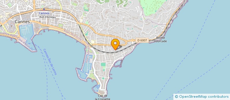 localisation de l'entreprise MONSIEUR MAKI BOUCHOUICHA à CANNES