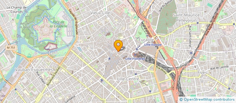 localisation de l'entreprise MONSIEUR MAKI SEKRAFI  LILLE