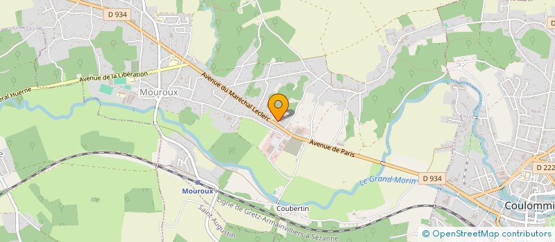 localisation de l'entreprise MONSIEUR MAKIMI DANNY ILUTU  MOUROUX