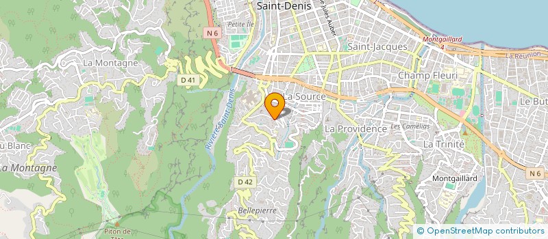 localisation de l'entreprise MONSIEUR MAKINE-DINE ALLAOUI  SAINT-DENIS