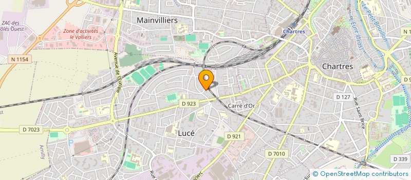 localisation de l'entreprise MONSIEUR MAKINOU BALDE  LUCE