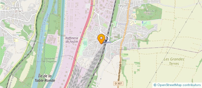 localisation de l'entreprise MONSIEUR MAKLOUF HATTABI  FEYZIN