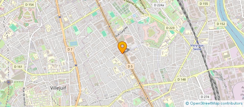 localisation de l'entreprise MONSIEUR MAKLOUFI DEHIMI  VITRY-SUR-SEINE