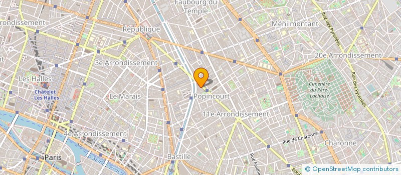 localisation de l'entreprise MONSIEUR MAKOTO OSHIMA  PARIS