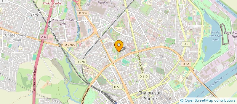 localisation de l'entreprise MONSIEUR MAKRAM ABDESSAMAD  CHALON-SUR-SAONE