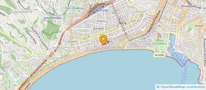 localisation de l'entreprise MONSIEUR MAKRAM ACHOUR  NICE