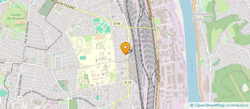 localisation de l'entreprise MONSIEUR MAKRAM AGUEL  SOTTEVILLE-LES-ROUEN