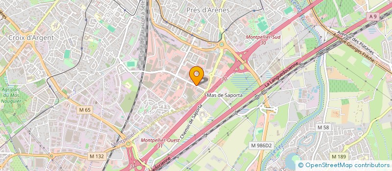 localisation de l'entreprise MONSIEUR MAKRAM AMADET  MONTPELLIER