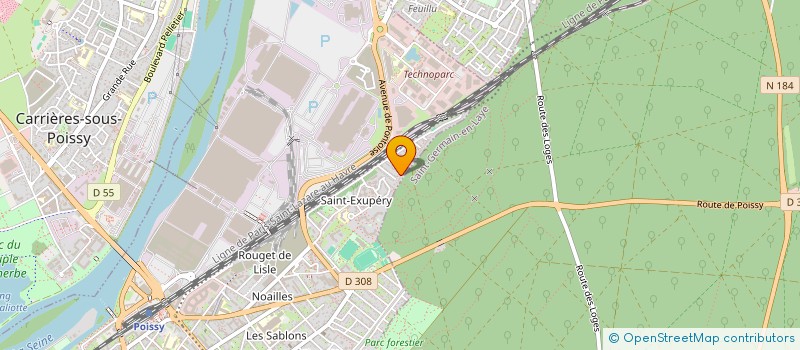 localisation de l'entreprise MONSIEUR MAKRAM BEN SALAH  POISSY