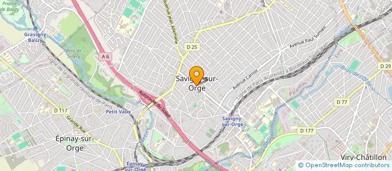 localisation de l'entreprise MONSIEUR MAKRAM EL OURABI à SAVIGNY-SUR-ORGE