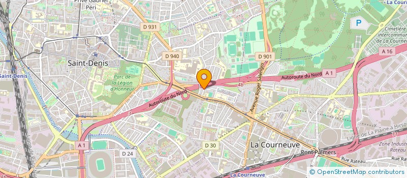 localisation de l'entreprise MONSIEUR MAKRAM ELBELTAGEY  SAINT DENIS