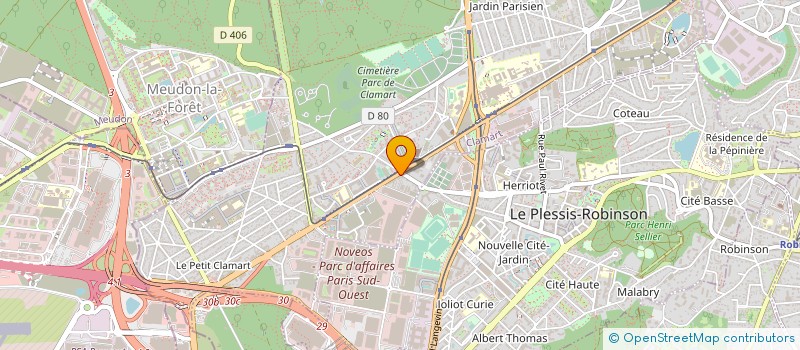 localisation de l'entreprise MONSIEUR MAKRAM HADJ AYED à CLAMART