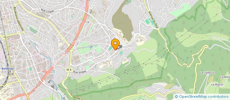 localisation de l'entreprise MONSIEUR MAKRAM LAFHAJ  SAINT-ETIENNE