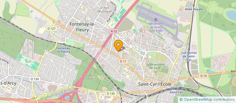 localisation de l'entreprise MONSIEUR MAKRAM LASSILAA  SAINT-CYR-L'ECOLE