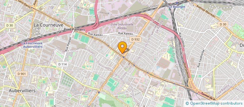 localisation de l'entreprise MONSIEUR MAKREM AYARI à LA COURNEUVE