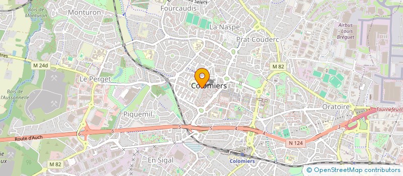localisation de l'entreprise MONSIEUR MAKREM RACHDI à COLOMIERS