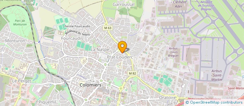 localisation de l'entreprise MONSIEUR MAKREM TLILI à COLOMIERS