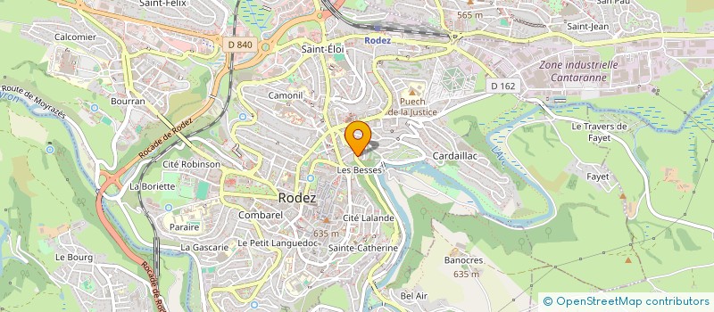 localisation de l'entreprise MONSIEUR MAKSIM GEVORGYAN  RODEZ