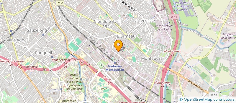 localisation de l'entreprise MONSIEUR MAKSIM ROHAU à TOULOUSE