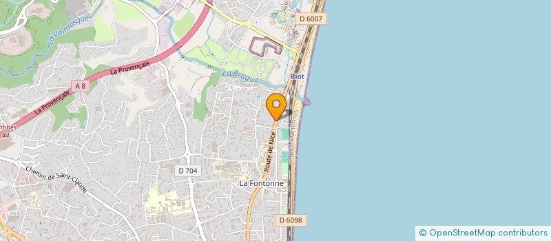 localisation de l'entreprise MONSIEUR MAKSIMS AFONINS à ANTIBES