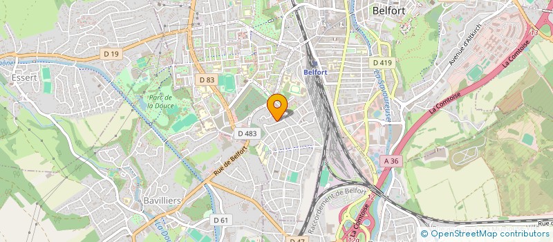 localisation de l'entreprise MONSIEUR MAKSIMS KOVALOVS à BELFORT