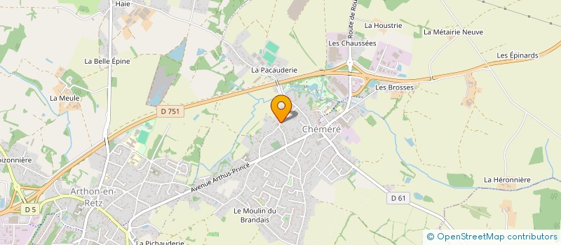 localisation de l'entreprise MONSIEUR MAKSIMS NEGRA  CHAUMES-EN-RETZ