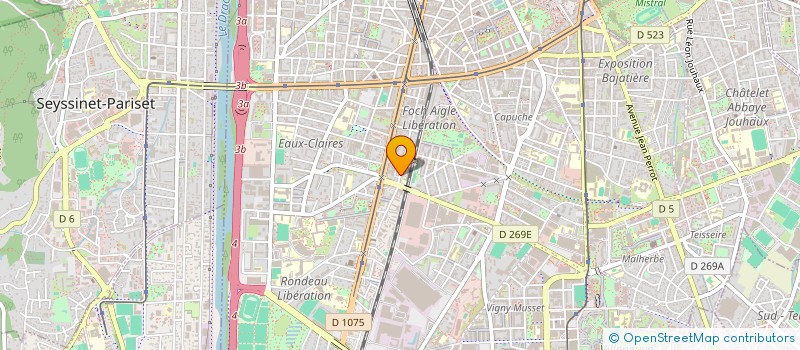 localisation de l'entreprise MONSIEUR MAKSIS PIZELIS à GRENOBLE