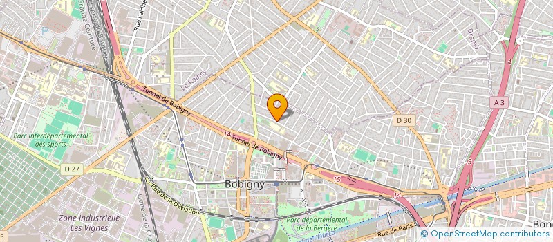 localisation de l'entreprise MONSIEUR MAKSUDUR RAHMAN  BOBIGNY