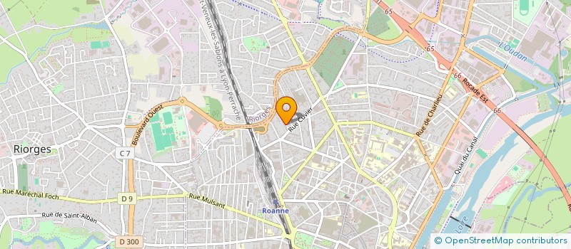 localisation de l'entreprise MONSIEUR MAKSUT GASHI  ROANNE