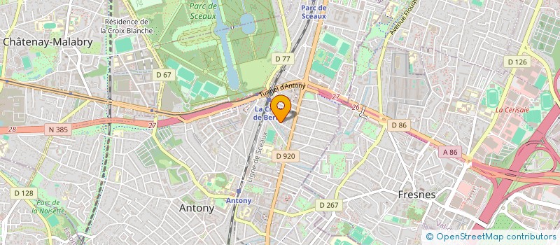 localisation de l'entreprise MONSIEUR MAKSYM DEMIANCHUK à ANTONY