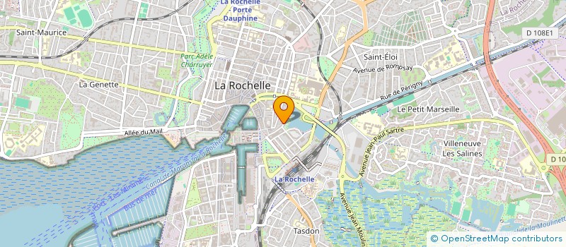 localisation de l'entreprise MONSIEUR MAKSYM VOVCHENKO  LA ROCHELLE