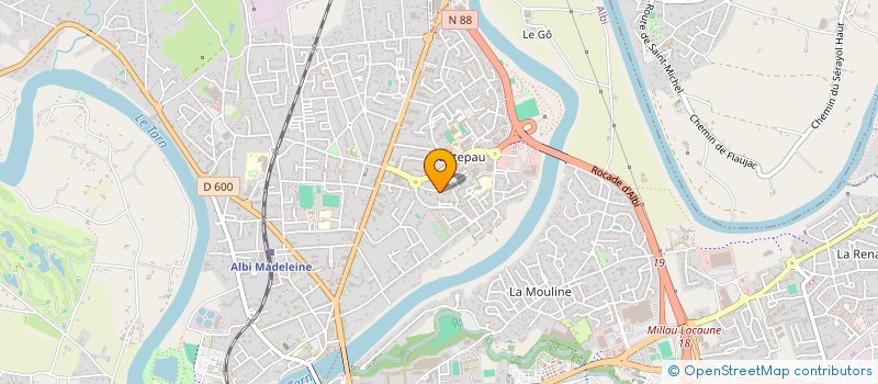 localisation de l'entreprise MONSIEUR MAKSYM WOLSKI à ALBI