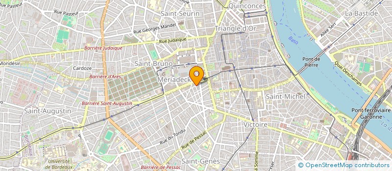 localisation de l'entreprise MONSIEUR MAKSYMILIAN DYNKA  BORDEAUX