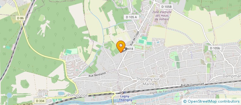 localisation de l'entreprise MONSIEUR MAKY SOMON à THORIGNY-SUR-MARNE