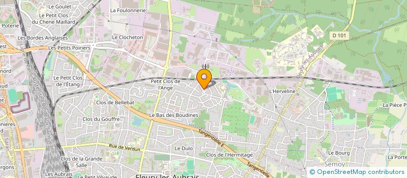 localisation de l'entreprise MONSIEUR MALAK REYAD à FLEURY-LES-AUBRAIS