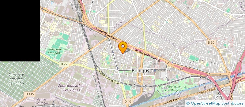 localisation de l'entreprise MONSIEUR MALAKAI EBOUKORE à BOBIGNY