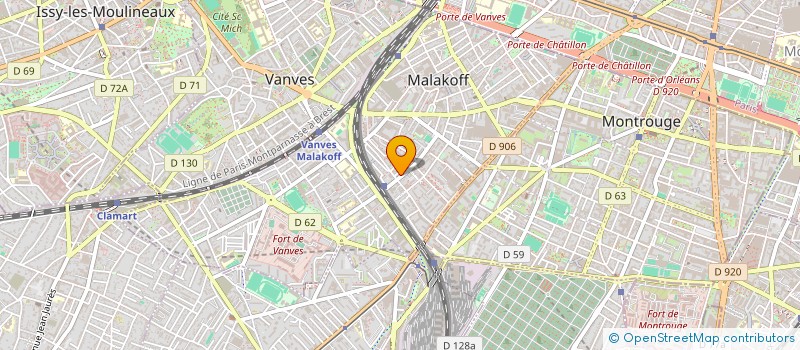 localisation de l'entreprise MONSIEUR MALAKOFF JOE  MALAKOFF