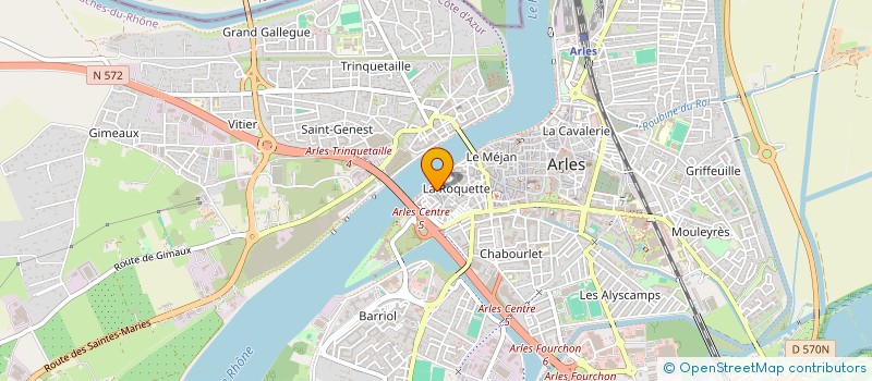 localisation de l'entreprise MONSIEUR MALAL FALL  LE PONTET