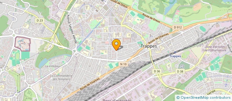 localisation de l'entreprise MONSIEUR MALAL THIAM  TRAPPES