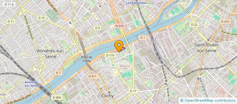 localisation de l'entreprise MONSIEUR MALAMINE DIAKHO  PARIS