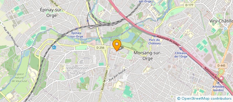 localisation de l'entreprise MONSIEUR MALAMINE DIAWARA à MORSANG-SUR-ORGE