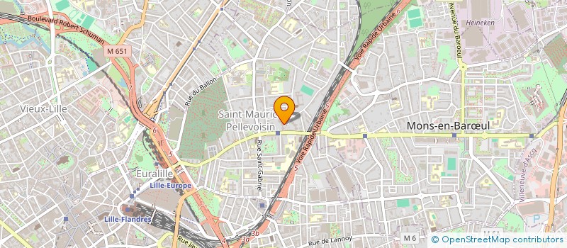 localisation de l'entreprise MONSIEUR MALAMINE GUIRASSE  LILLE